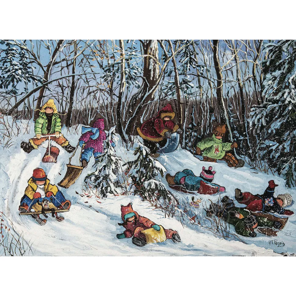 FINAL SALE Pierre Belvedere Paquin: To Each His Path Puzzle 1000pcs