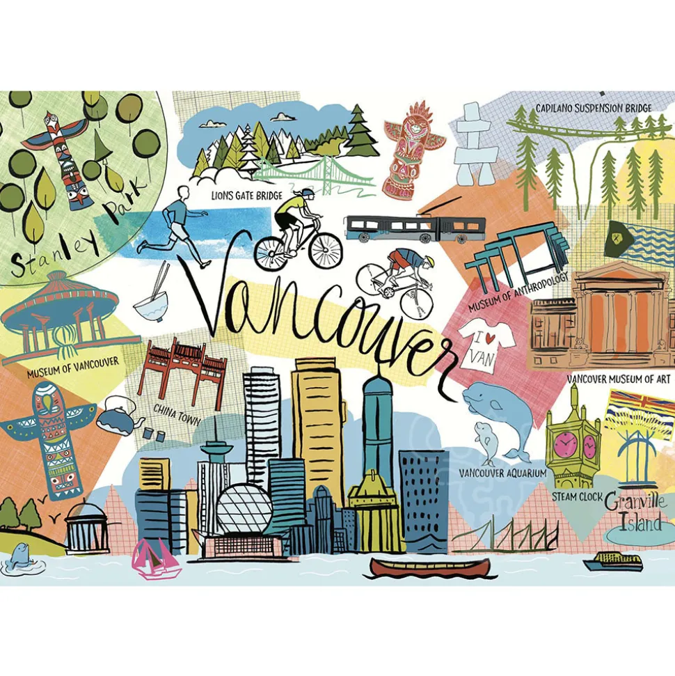 FINAL SALE Pierre Belvedere Farida: Vancouver Puzzle 1000pcs