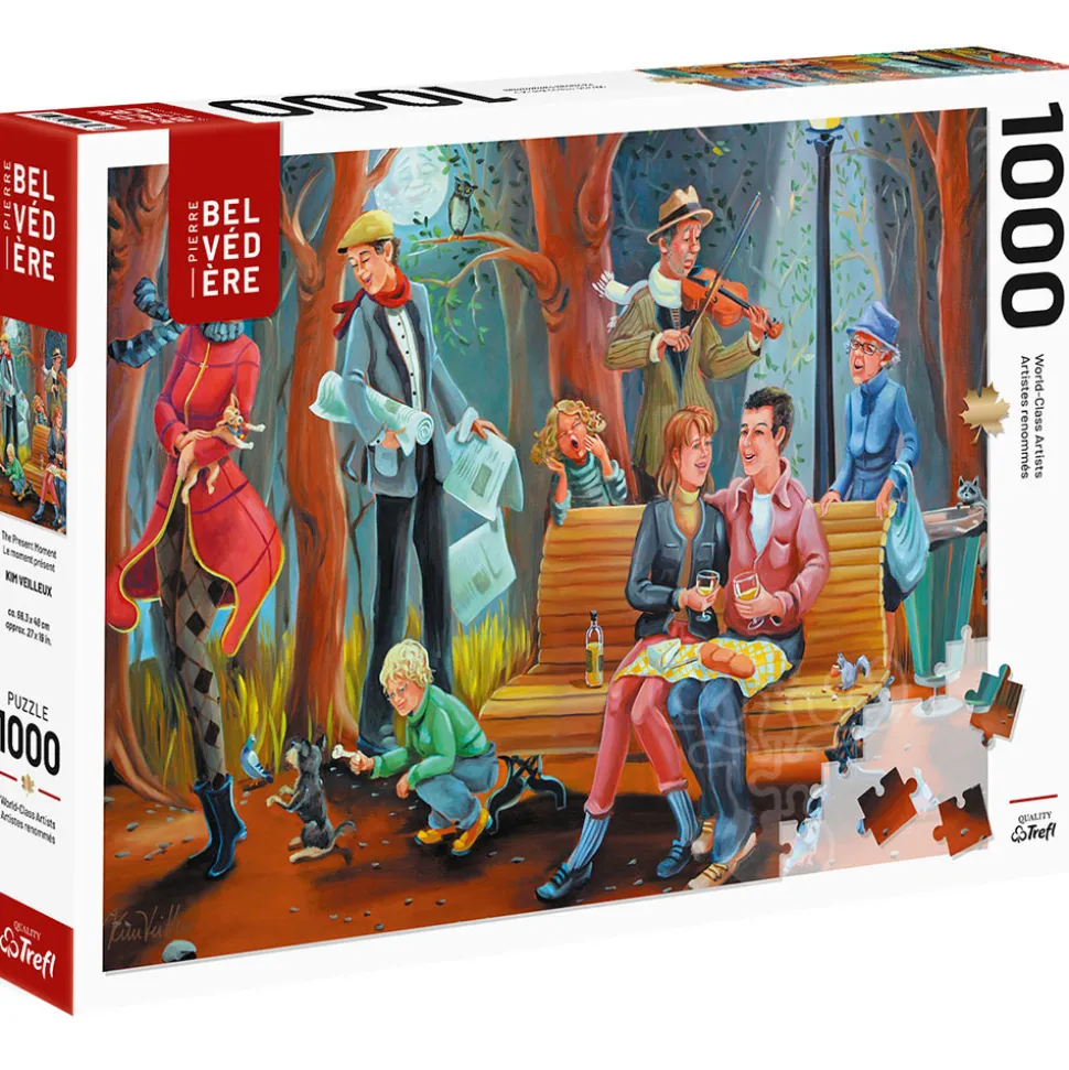 FINAL SALE Pierre Belvedere Veilleux: The Present Moment Puzzle 1000pcs