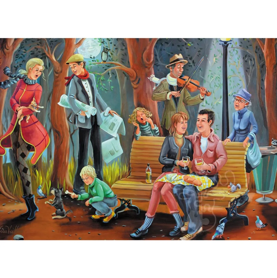 FINAL SALE Pierre Belvedere Veilleux: The Present Moment Puzzle 1000pcs