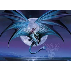 Flame Tree Anne Stokes: Moonstone Puzzle 1000pcs