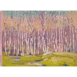 Flame Tree Tom Thomson: Silver Birches Puzzle 500pcs