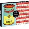 Galison Andy Warhol: Campbell's Soup Cans 2-in-1 Double Sided Puzzle 500pcs