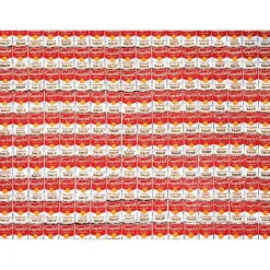 Galison Andy Warhol: Campbell's Soup Cans 2-in-1 Double Sided Puzzle 500pcs