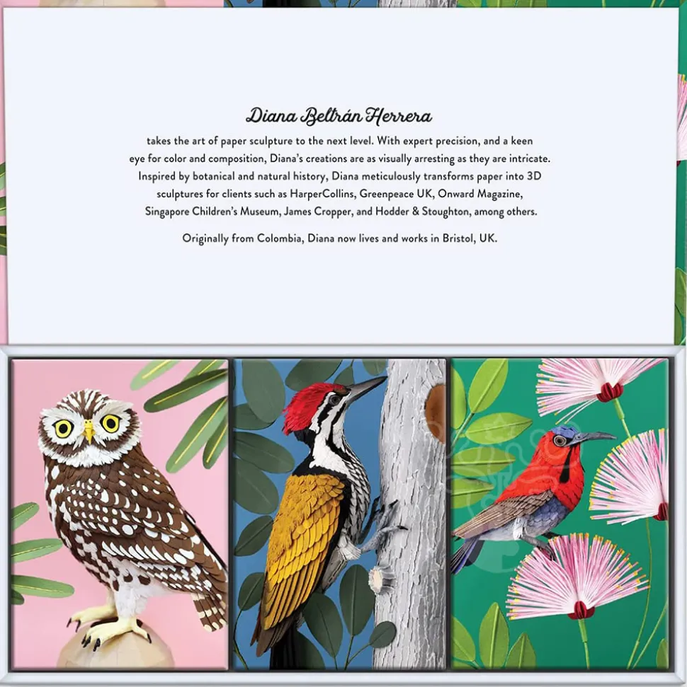 Galison Birdtopia Puzzle 3 x 120pcs