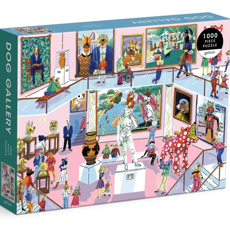 Galison Dog Gallery Puzzle 1000pcs