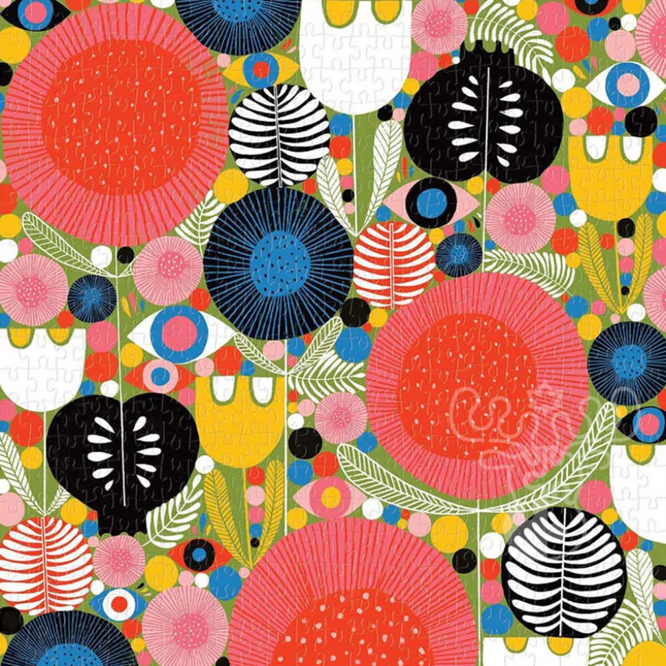 Galison Eyes in the Garden Puzzle 500pcs