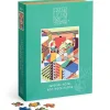 Galison Frank Lloyd Wright Imperial Hotel Puzzle 500pcs in a Book Box
