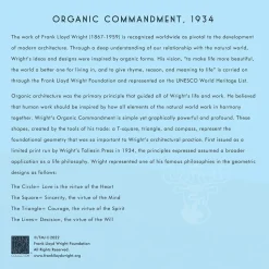 Galison Frank Lloyd Wright Organic Geometry Multi-Puzzle Puzzle 500pcs