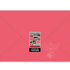 Galison Good Luck Greeting Card Puzzle 60pcs