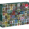 Galison Handmade Wreaths Puzzle 1000pcs