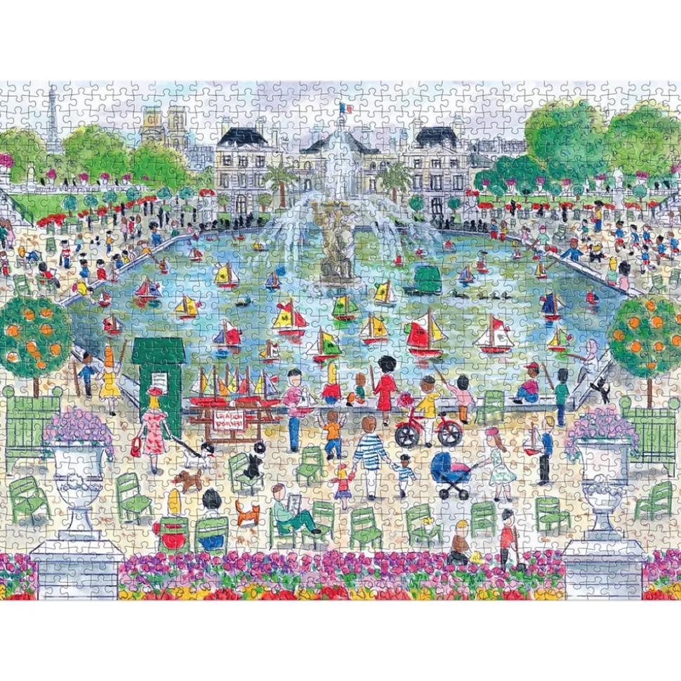 Galison Michael Storrings Springtime in Paris Puzzle 1000pcs