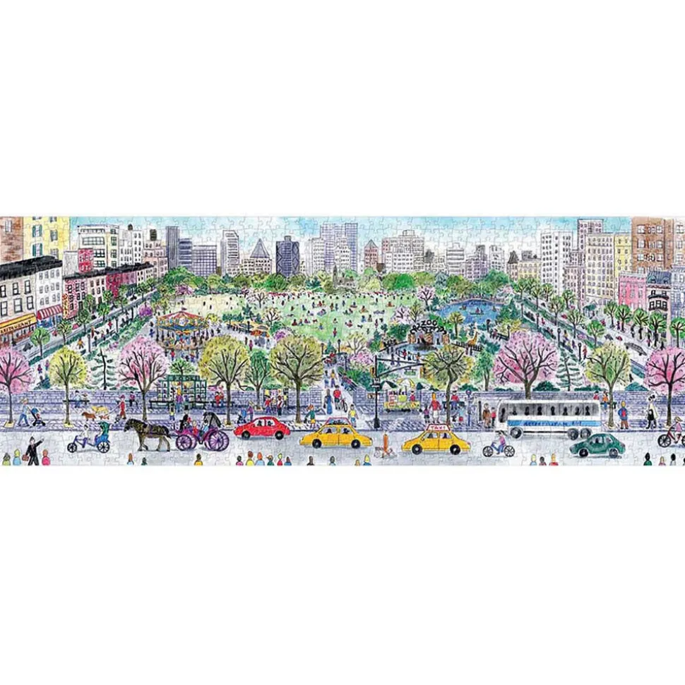 Galison Michael Storrings CityScape Panoramic Puzzle 1000pcs