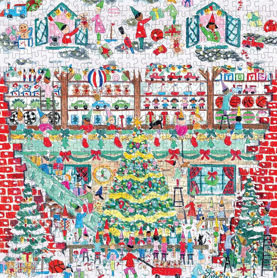 Galison Michael Storrings Toy Workshop Puzzle 500pcs