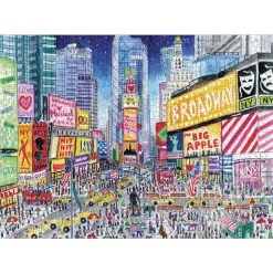Galison Michael Storrings Times Square Puzzle 1000pcs