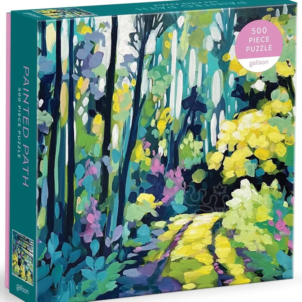 Galison Painted Path Puzzle 500pcs