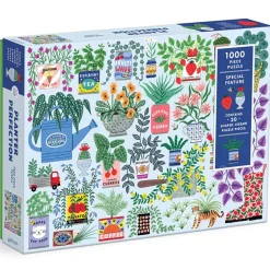 Galison Planter Perfection Puzzle 1000pcs contains 20 Shaped Pieces