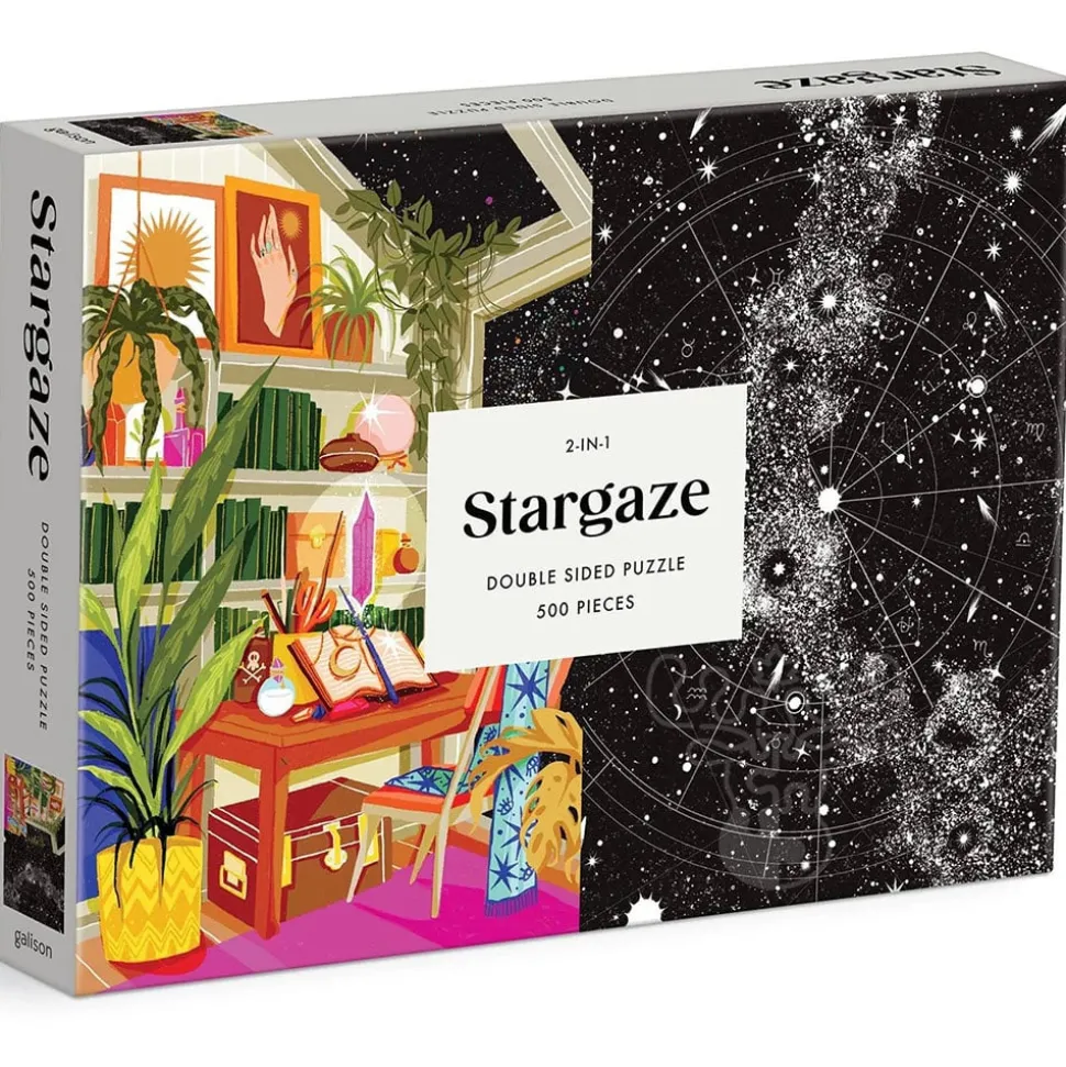 Galison Stargaze Double Sided Puzzle 500pcs