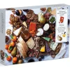 Galison The Art of the Cheeseboard Puzzle 1000pcs includes 5 Shaped Mini Puzzles within