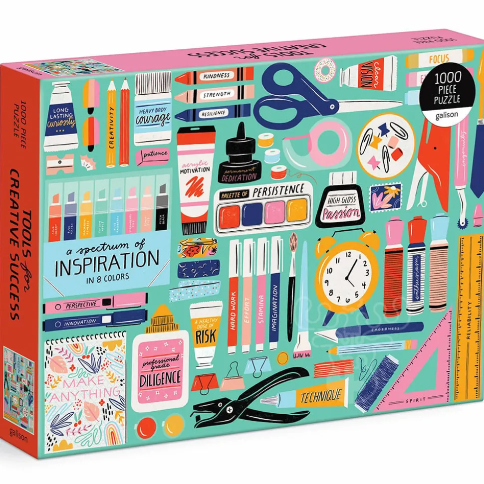 Galison Tools for Creative Success Puzzle 1000pcs
