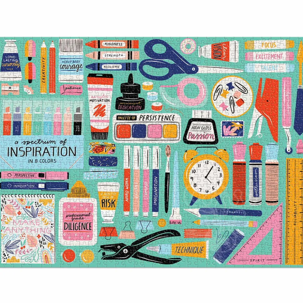 Galison Tools for Creative Success Puzzle 1000pcs