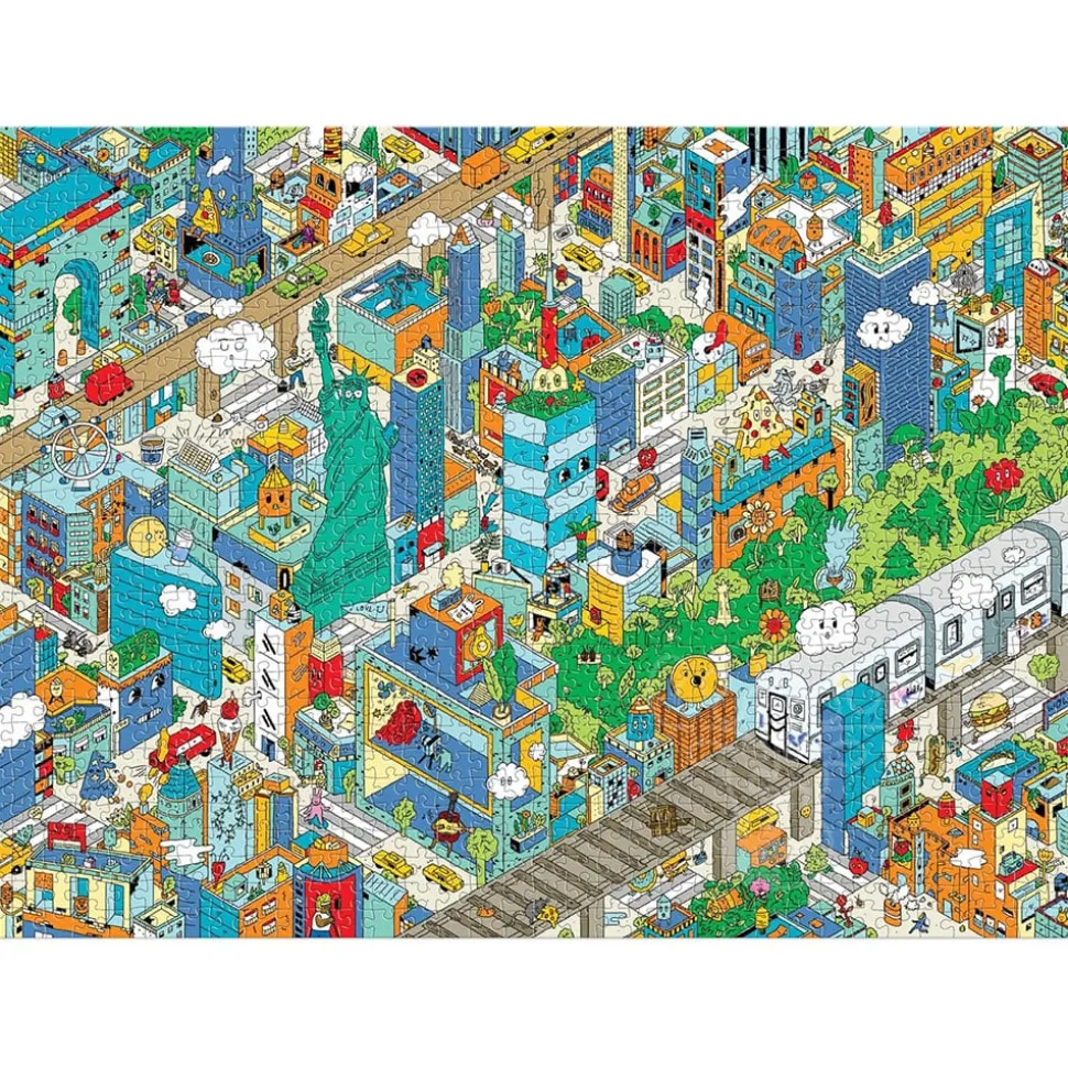 Galison Uncovering New York City Search and Find Puzzle 1000pcs