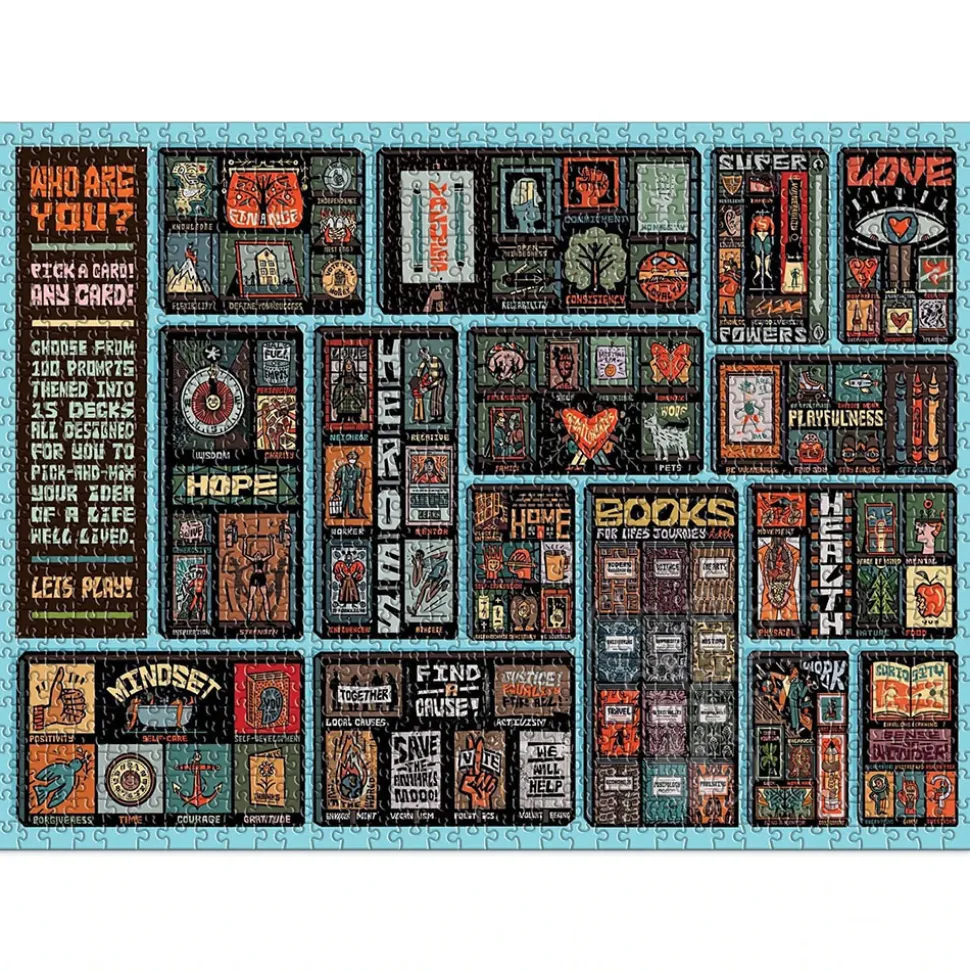 Galison Who Are You? Puzzle 1000pcs