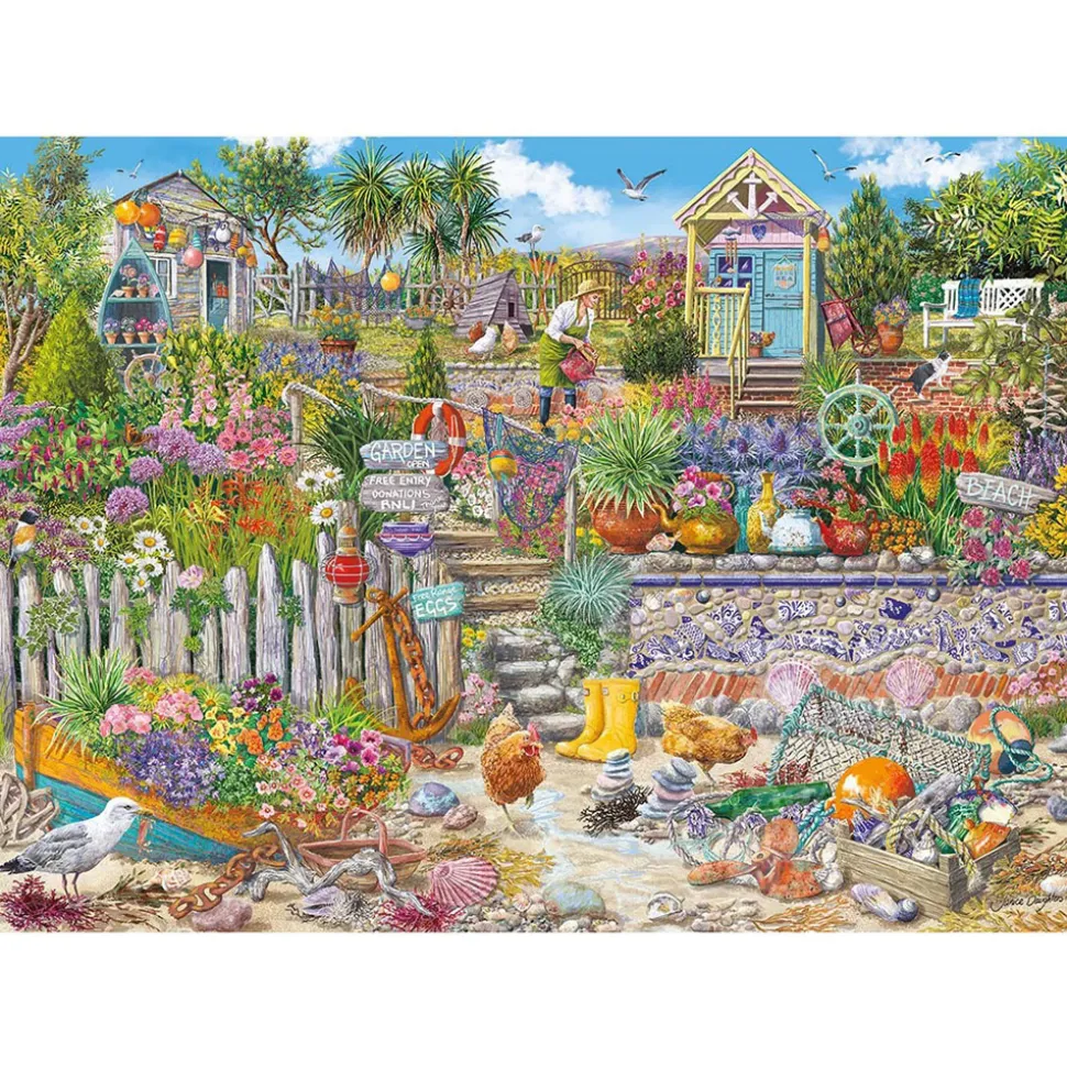 Gibsons Beachcomber's Garden Puzzle 1000pcs