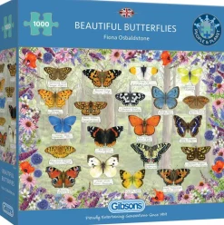 Gibsons Beautiful Butterflies Puzzle 1000pcs