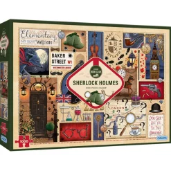 Gibsons Book Club: Sherlock Holmes Puzzle 1000pcs RETIRED