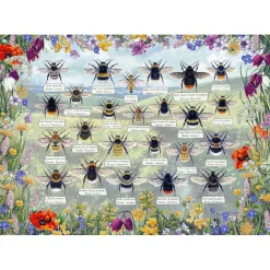 Gibsons Brilliant Bees Puzzle 1000pcs