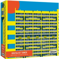 Gibsons Brutalist Tower Puzzle 500pcs