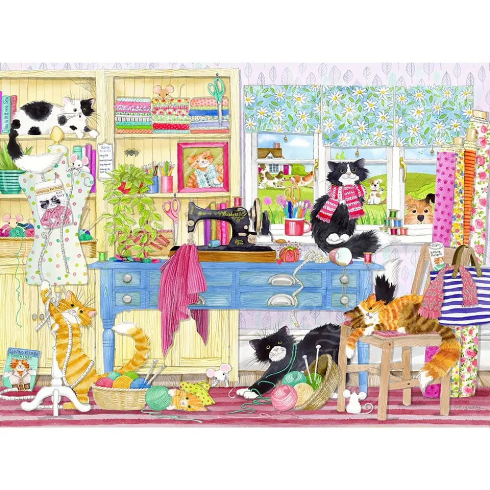 Gibsons Catastrophe Cottage Puzzle 4 x 500pcs