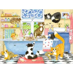 Gibsons Catastrophe Cottage Puzzle 4 x 500pcs