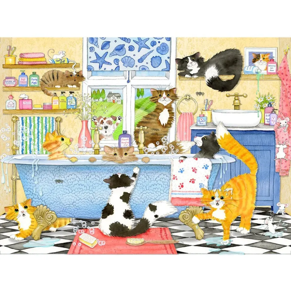 Gibsons Catastrophe Cottage Puzzle 4 x 500pcs