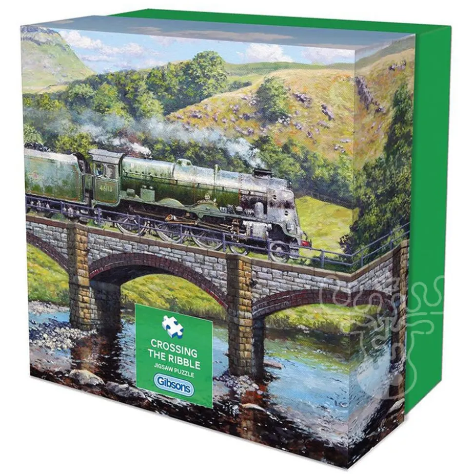 Gibsons Crossing the Ribble Puzzle 500pcs RETIRED