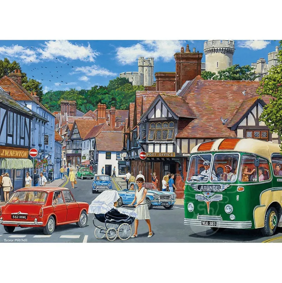 Gibsons Day out with the Family Puzzle 4 x 500pcs