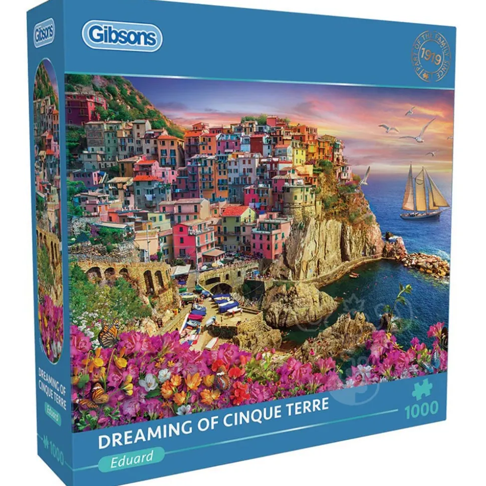 Gibsons Dreaming of Cinque Terre Puzzle 1000pcs