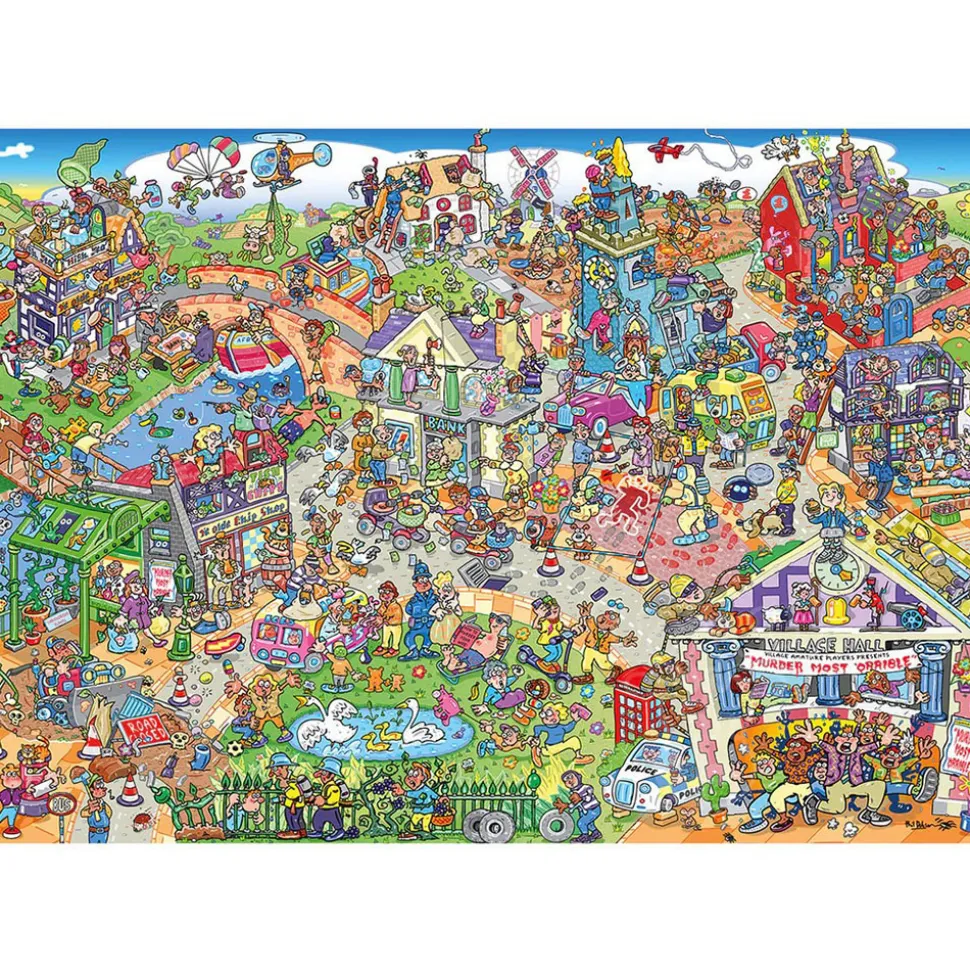 Gibsons Jokesaws: Midsummer Mayhem Puzzle 1000pcs