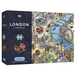 Gibsons London Landmarks Puzzle 1000pcs