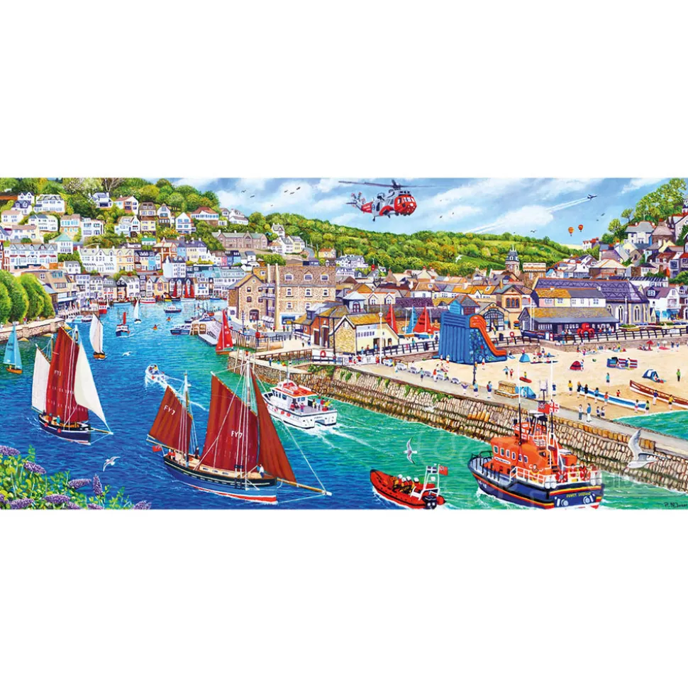 Gibsons Looe Harbour Puzzle 636pcs RETIRED