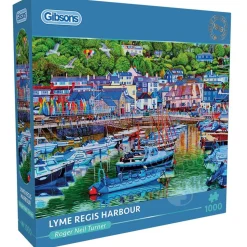 Gibsons Lyme Regis Harbour Puzzle 1000pcs