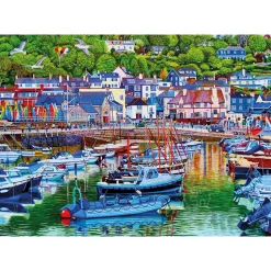 Gibsons Lyme Regis Harbour Puzzle 1000pcs