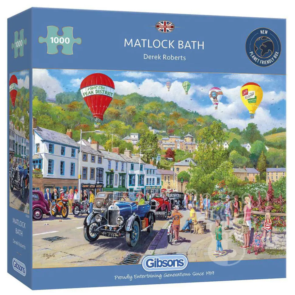 Gibsons Matlock Bath Puzzle 1000pcs RETIRED