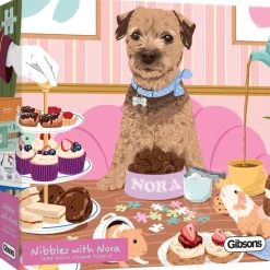 Gibsons Nibbles with Nora Puzzle 1000pcs RETIRED
