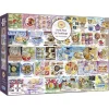 Gibsons Pork Pies & Puddings Puzzle 1000pcs RETIRED