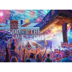 Gibsons Royal Celebrations Puzzle 4 x 500pcs