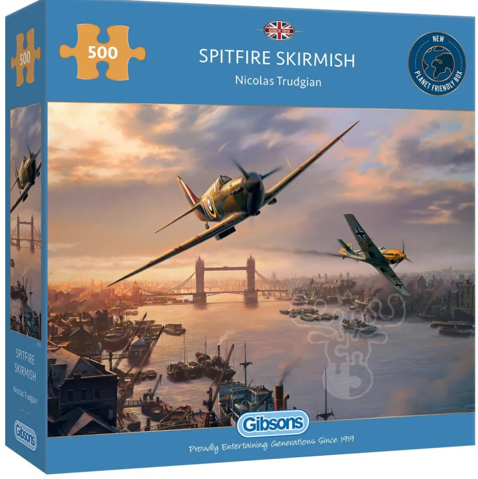 Gibsons Spitfire Skirmish Puzzle 500pcs RETIRED