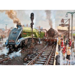 Gibsons Spotters at Doncaster Puzzle 1000pcs RETIRED