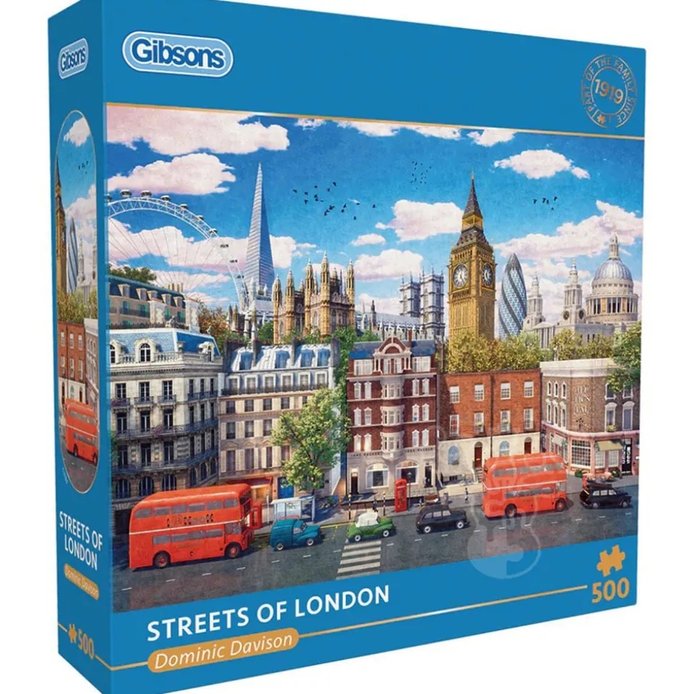 Gibsons Streets of London Puzzle 500pcs